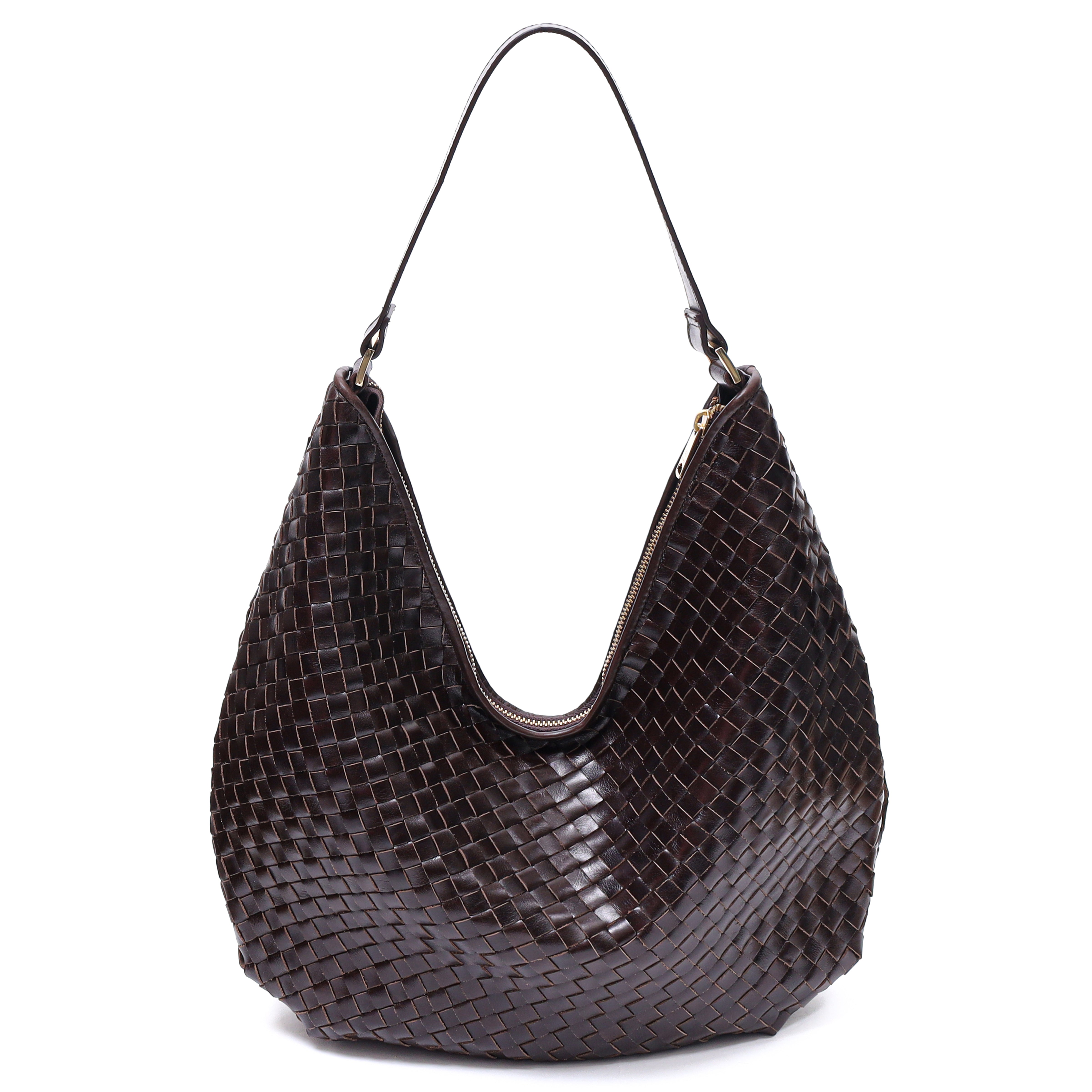 Salerno Mindy skuldertaske - mørkebrun